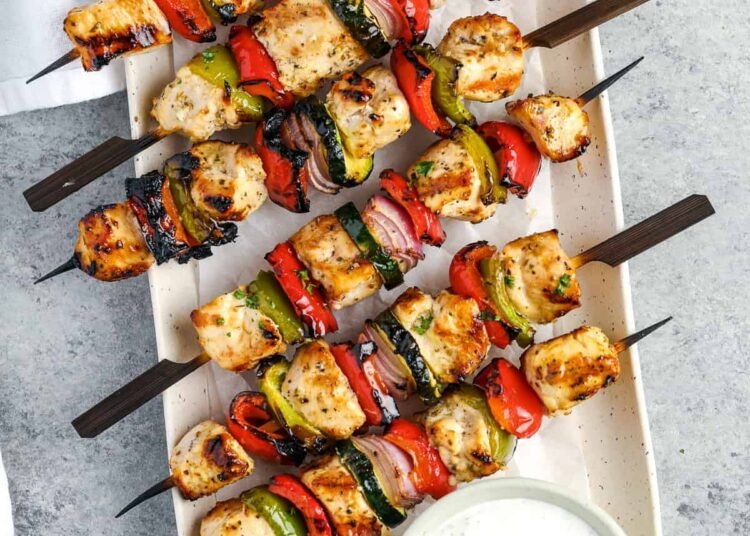 Greek Hen Kabobs – Spend With Pennies