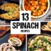 13 Irresistible Spinach Recipes – Residence Cooking Journey