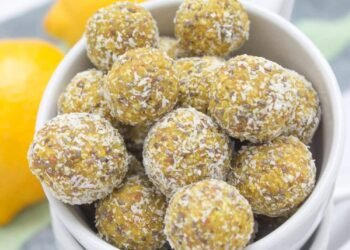 Lemon Turmeric Power Balls | Natalie’s Well being