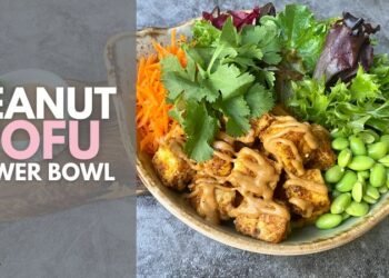 Peanut Tofu Energy Bowl