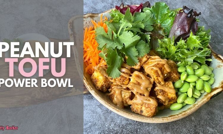 Peanut Tofu Energy Bowl