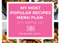 My Most Widespread Recipes Meal Plan 