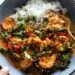 Thai Shrimp Curry with Yummy Shallot Crispies Recipe