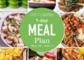 Free 7 Day Wholesome Meal Plan (Might 26-June 1)