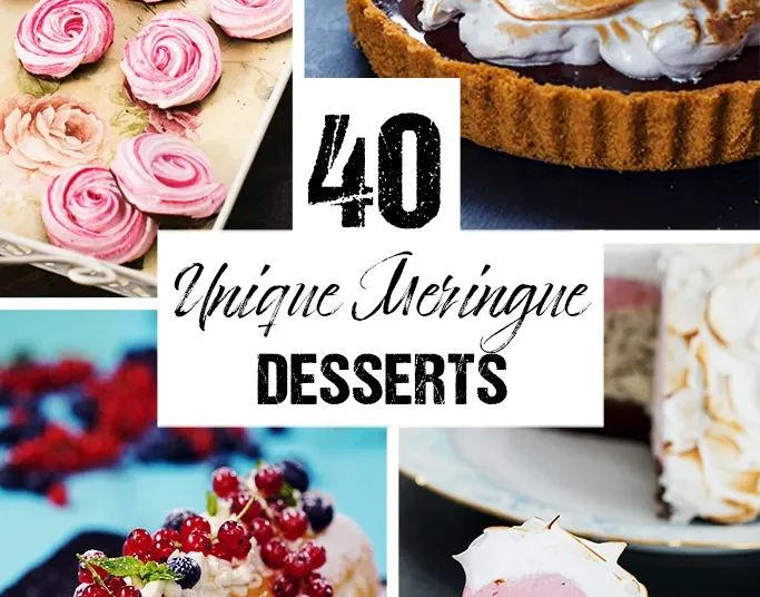 40 Distinctive Meringue Desserts – Residence Cooking Journey