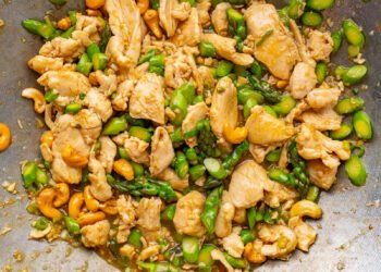 Rooster and Asparagus Stir-fry – Closet Cooking