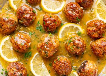Rooster Piccata Meatballs – Closet Cooking