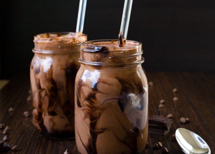 Chocolate Protein Shake – Over 55g Protein!