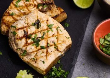 cilantro lime grilled swordfish