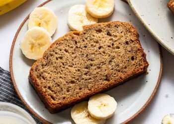 Tender and Squishy Gluten Free Banana Bread