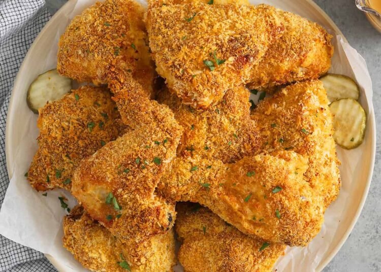 Oven Fried Hen – Spend With Pennies