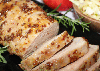 Maple-Glazed Pork Tenderloin with Apple Slaw