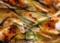 Apricot Hen with Charred Scallions Recipe
