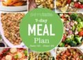 Free 7 Day Wholesome Meal Plan (June 23-29)
