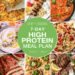 7 Day Excessive Protein Weight loss program Meal Plan
