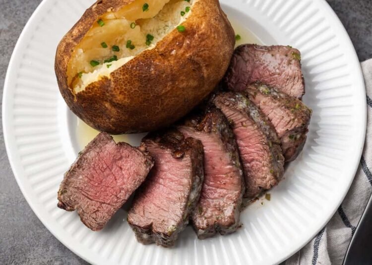 Air Fryer Filet Mignon | Cookies & Cups