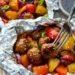 Teriyaki Meatball Foil Packets – Oven, Grill or Campfire Recipe