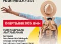 Malaysia Declares 15 September 2025 as Public Vacation — Get pleasure from a 4-Day Lengthy Weekend! – dixonthum