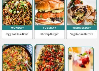 Weekly Meal Plan 7.27.25 – WellPlated.com