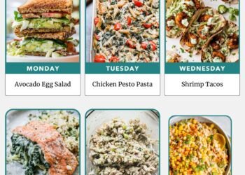 Weekly Meal Plan 7.6.25 – WellPlated.com