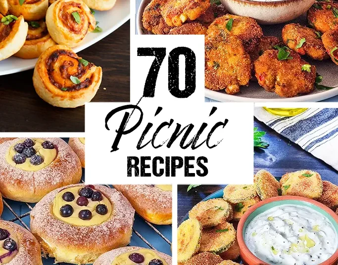 70 Picnic Recipes – Savory Snacks & Candy Treats