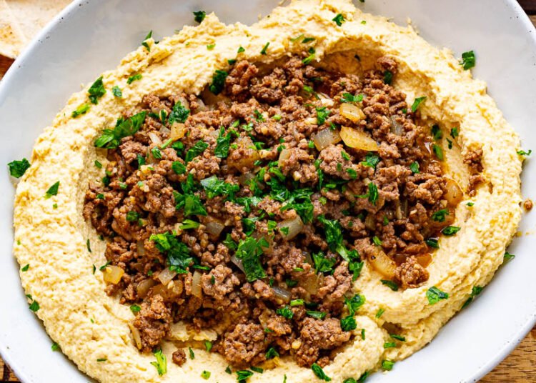 Beef Shawarma Hummus – Closet Cooking