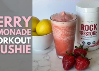 Berry Lemonade Exercise Slushie