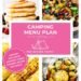Tenting Menu Plan | The Recipe Critic