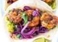 Chile Shrimp Tacos with Slaw Recipe