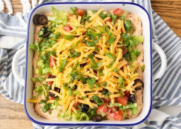 Cottage Cheese Taco Dip – Barefeet within the Kitchen