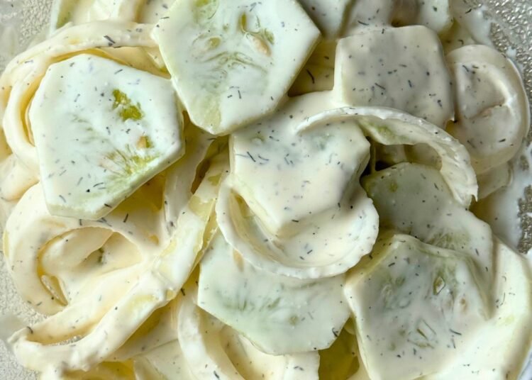 Cucumbers in Vinegar and Creamed Cucumbers