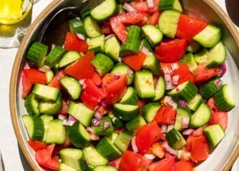 Cucumber Tomato Salad – Skinnytaste