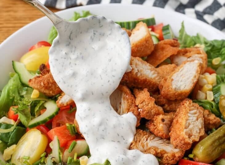 Dill Pickle Ranch Dressing – Barefeet within the Kitchen