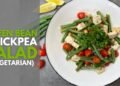 Inexperienced Bean Chickpea Salad (vegetarian)