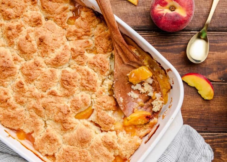 Outdated Customary Peach Cobbler