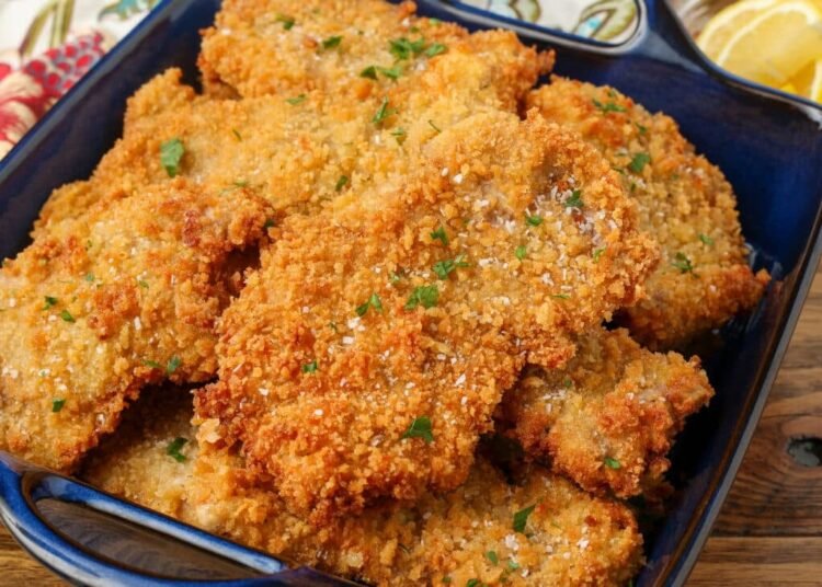 Pork Schnitzel – Barefeet within the Kitchen