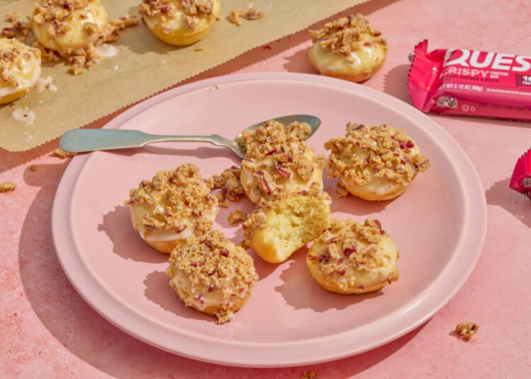 Quest Crispy Peanut Butter & Helly Donut Protein Holes Recipe