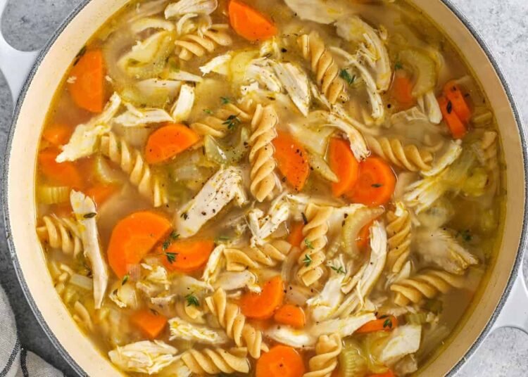 Rotisserie Hen Soup – Spend With Pennies