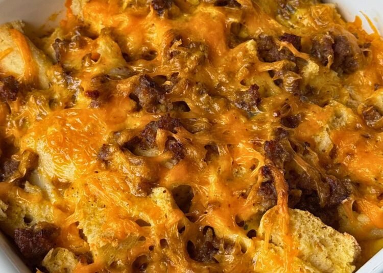 SAUSAGE EGG MCMUFFIN CASSEROLE – The Southern Woman Cooks