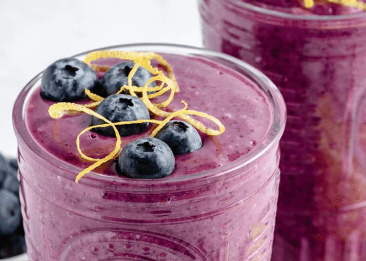 Lemon Blueberry Smoothie Recipe