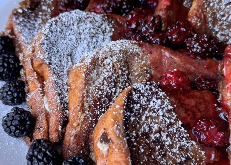 STUFFED BLACKBERRY FRENCH TOAST – The Southern Girl Cooks