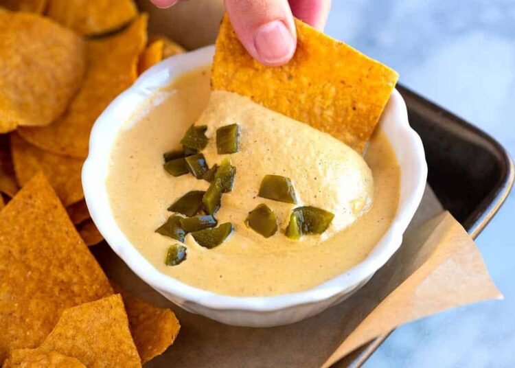 Creamy Vegan Queso Recipe