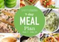 Free 7 Day Wholesome Meal Plan (July 7-13)