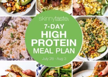 7 Day Excessive Protein Weight loss plan Meal Plan
