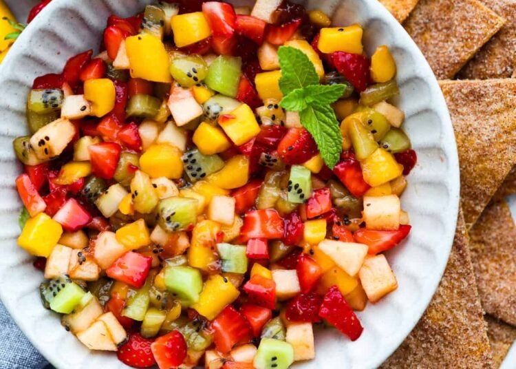 The BEST Fruit Salsa Recipe