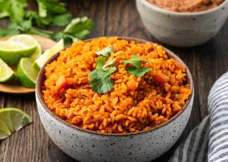 Instantaneous Pot Mexican Rice | Cookies and Cups