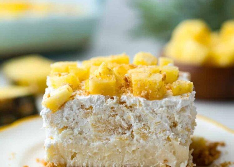 Simple, No-Bake Pineapple Delight Recipe