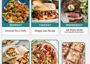 Weekly Meal Plan 8.17.25 – WellPlated.com