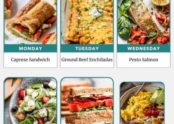 Weekly Meal Plan 8.3.25 – WellPlated.com
