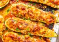 BBQ Hen Stuffed Zucchini – Closet Cooking
